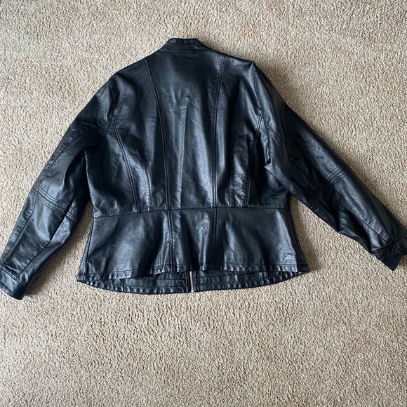 Jou Jou Faux Leather Jacket - Picture 8 of 16